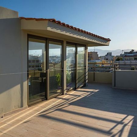 Ferienwohnung Olympia Penthouse Iraklio Exterior foto