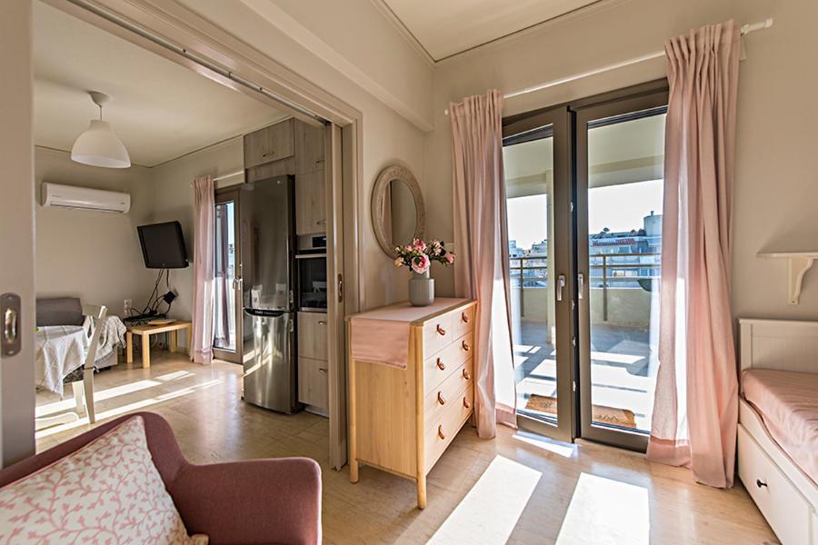 Ferienwohnung Olympia Penthouse Iraklio Exterior foto